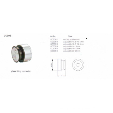 Colocación de vidrio de acero inoxidable (CONECTOR DE FIJACIÓN DE VIDRIO)